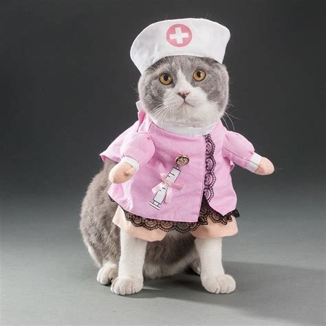 Pet S Funny Nurse Cosplay Costumes Disfraz Para Gato Trajes Para