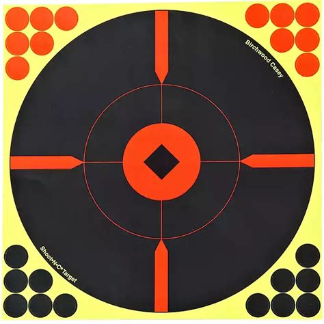 Birchwood Casey Shoot N C Self Adhesive 12 In Round X Targets 5 Pack