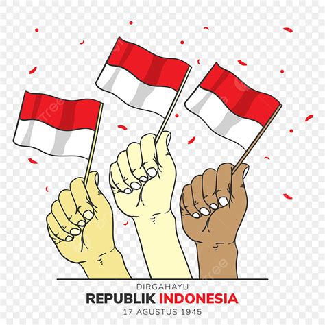 Gambar Dirgahayu Republik Indonesia Alias Hari Kemerdekaan Dengan