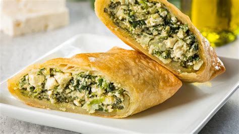 Traditional Phyllo Spinach And Feta Pies El Greg Inc