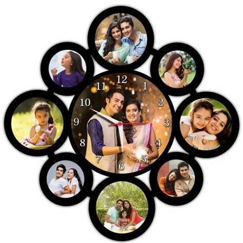 Photo Frame Wall Clock At Rs 650piece Photo Frame Clock In Morena