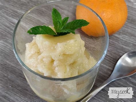 Melon Sorbet With Peppermint My Cook