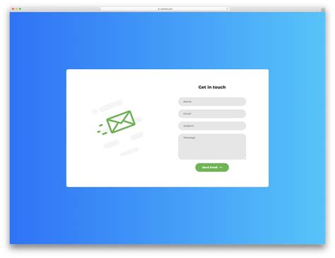40 Best Free Html5 And Css3 Contact Form Templates 2023 Colorlib