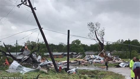 Powerful Tornado Rips Through East Texas Town Causing Significant