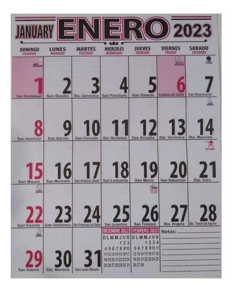 Calendario 2023 Numeros Grandes Imprimir Rtu Con Imagesee