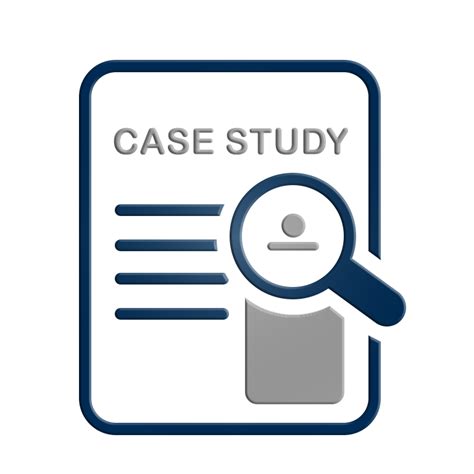 Case Study Icon Png Transparent Background Free Download 2654