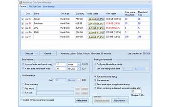 NetWrix Disk Space Monitor screenshot #0