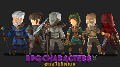 Lowpoly Rpg Characters