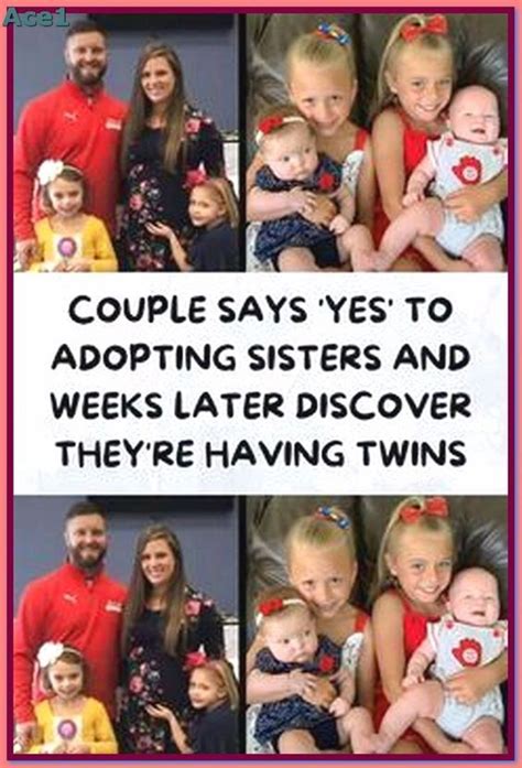 couple says yes to adopting sisters and weeks later discover they re having twins in 2022