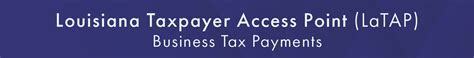 Louisiana File And Pay Online Louisiana Department Of Revenue