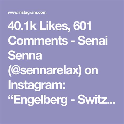 401k Likes 601 Comments Senai Senna Sennarelax On Instagram