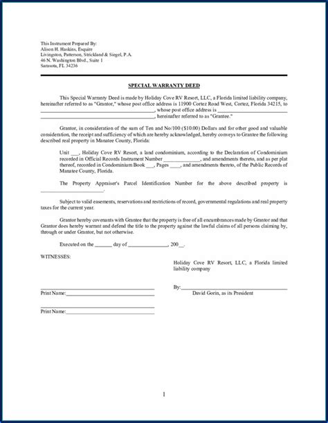 Florida Enhanced Life Estate Deed Form Free Form Resume Examples P Ev B J