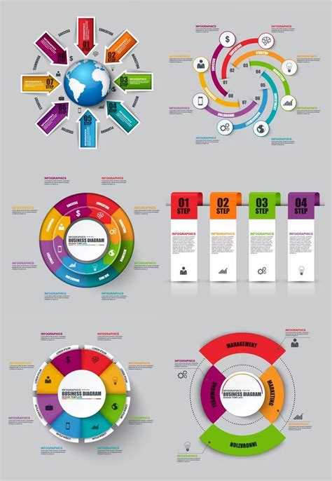 Creative Infographics Templates Ai Eps In 2022 Infographic Design