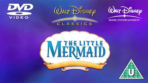 Opening To The Little Mermaid Special Edition Uk Dvd 2006 Youtube