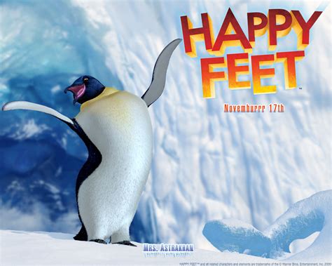 Free Download Young Penguin Trying To Fly In The 2011 Movie Happy Feet