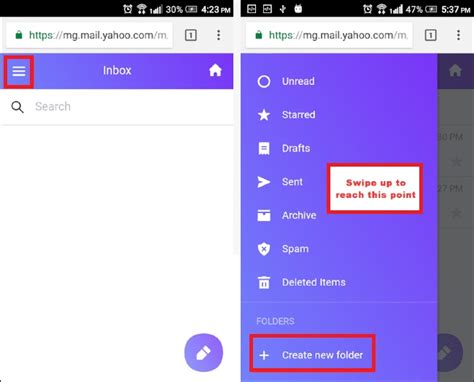 Create Yahoo Mail Folders Both In Desktop And Mobile