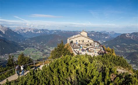 The Eagles Nest Historic Viewpoint Over Berchtesgaden