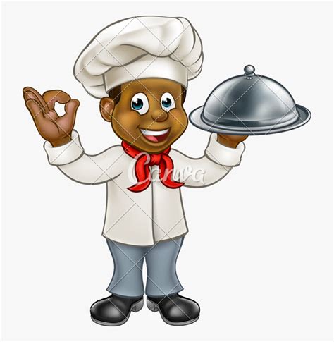 Black Chef Png Transparent Background Chef Clipart Png Png Download