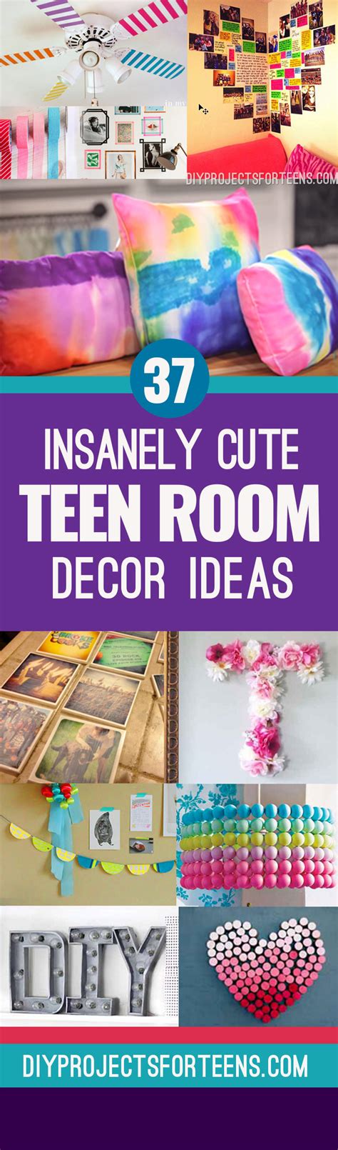 37 Insanely Cute Teen Bedroom Ideas For Diy Decor Crafts For Teens