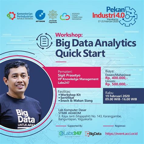 Pekan Industri Yogyakarta Workshop Big Data Asosiasi Cloud