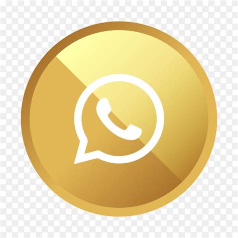 Luxury Gold Whatsapp Logo Premium Vector Png Similar Png The Best