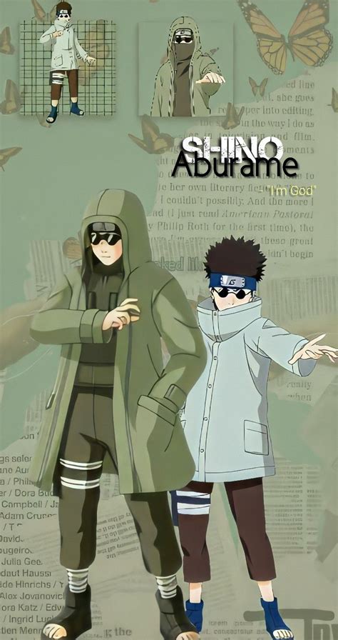 Shino Aburame Wallpaper Em 2020 Anime Naruto Shino Aburame