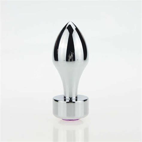 Sex Toy Massager Metal Anal Butt Plug Stainless Steel Beads Jeweled Anus Jewelry Insert Products