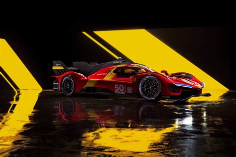 The 499p Meet Ferraris Beautiful New Le Mans Hybrid Prototype