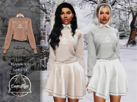 Reagan Sweater By Camuflaje At Tsr Sims 4 Updates