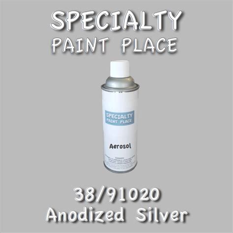 Anodized Silver Tiger Touchup Paint Oz Aerosol Can