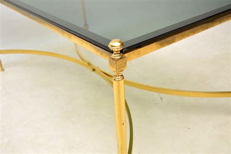 S Vintage French Brass Coffee Table Retrospective Interiors