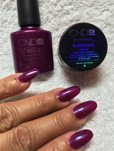 Cnd Shellac In Tango Passion From The Paradise Collection With Cnd