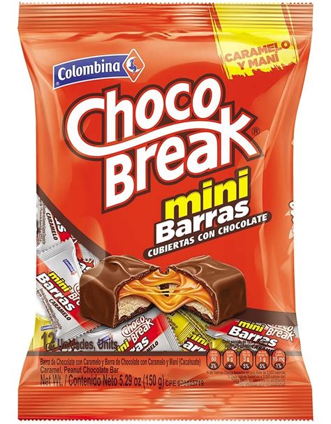 Choco Break Mini Barras 12 Uds Mercado Libre