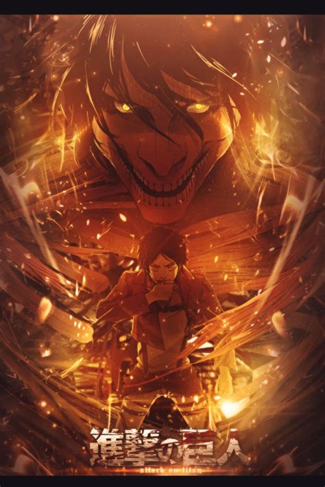 Eren Jaeger Transformation In Titan Art Id 74062