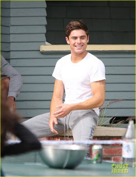 Zac Efron Lays In Dave Francos Lap On Townies Set Photo 2867017
