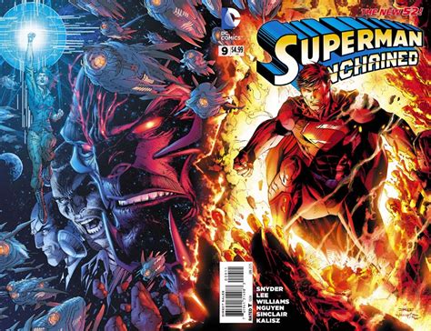 Weird Science Dc Comics Superman Unchained 9 Preview