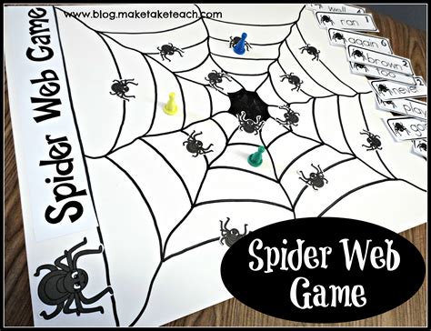 Spider Web Game Make Take And Teach