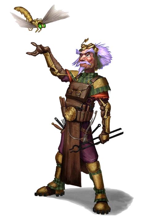 4,682 backers pledged $126,958 to help bring this project to life. Male Gnome Alchemist Clockwork Tinkerer - Pathfinder PFRPG DND D&D 3.5 5th ed d20 fantasy ...