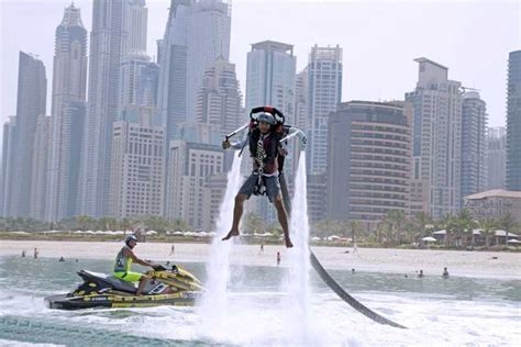 Dubai 30 Min Water Jetpack Experience At The Palm Jumeirah Getyourguide