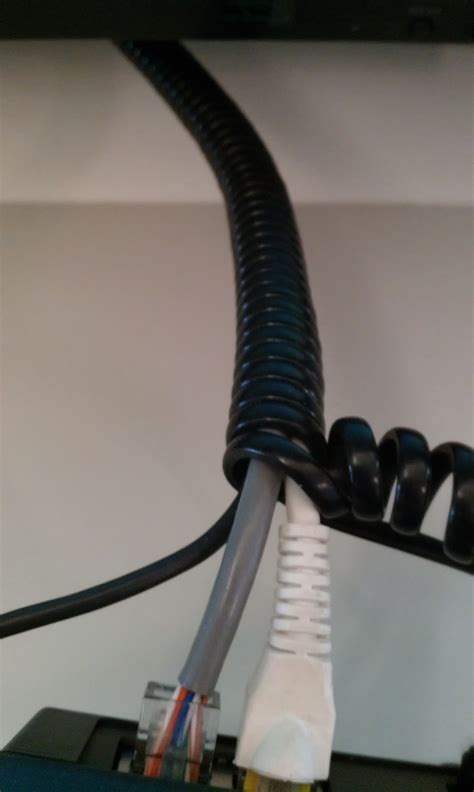 This adorable charging station comes with four usb ports. Telephone Cord Repurpose... Cable Management. | Diy ...