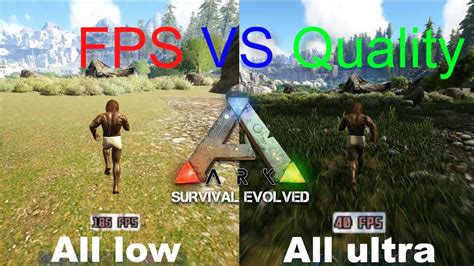 Best Settings For Ark Survival Evolved How To Get Better FPS YouTube