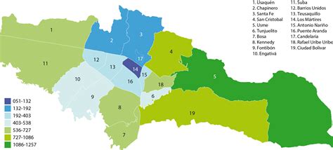 Bogota d c somos cundinamarca. Mapa De Bogota Por Localidades Satelital