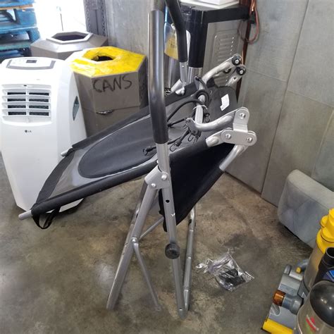 I had the same problem i found the manual on line and it shows how to i modified my ab lounge to use bungie cords. AB LOUNGER - Big Valley Auction