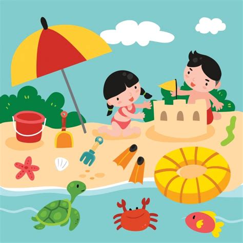 Summer Cartoon Pictures Free Download On Clipartmag
