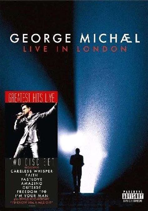 Buy George Michael Live In London Dvd Sanity Online