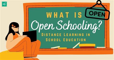 What Is Open Schooling Distance Learning In School Education