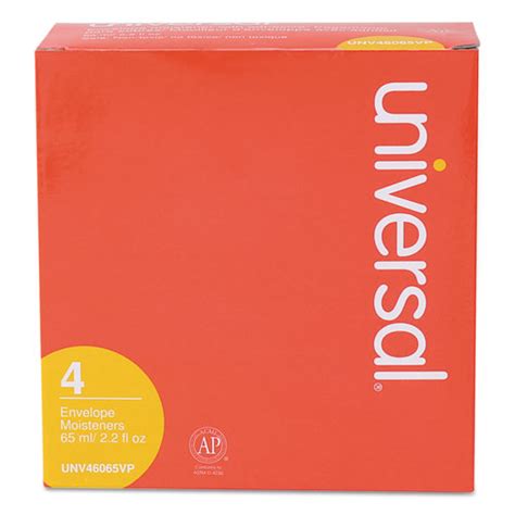 Universal Envelope Moistener With Adhesive 22 Oz Bottle Clear 4