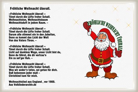 Fröhliche weihnachten means the same as. Fröhliche Weihnacht überall ! « Gedichte