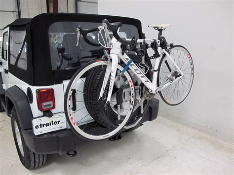 2016 Jeep Wrangler Thule Spare Me 2 Bike Rack - Spare Tire ...