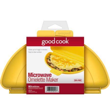 The Good Cook Microwave Omelette Maker Is In Its Packaging And It S Yellow